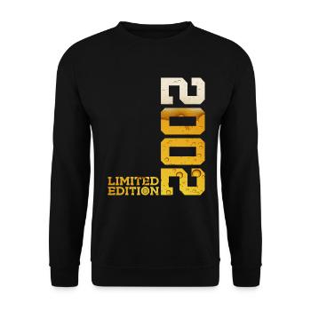 BIÈRE ÉDITION LIMITÉE 2002 24E ANNIVERSAIRE - Sweat-shirt Unisexe - noir - Devant - Alina (178cm) & Michal (187cm)
