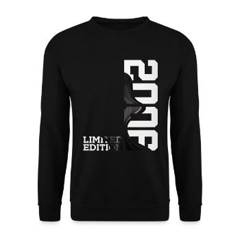 ÉDITION LIMITÉE 2006 ANNIVERSAIRE - Sweat-shirt Unisexe - noir - Devant - Alina (178cm) & Michal (187cm)