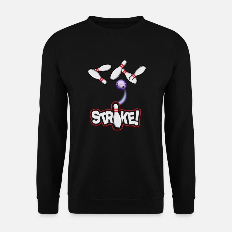 Bowling Strike - Sweat-shirt Unisexe - noir