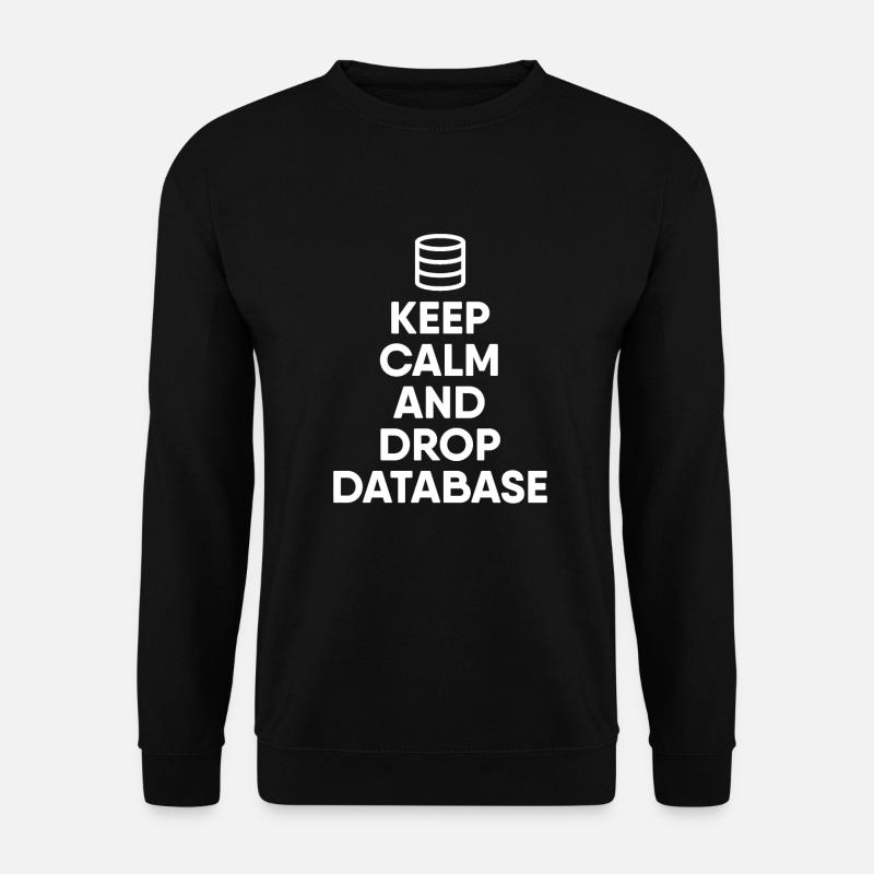Base de données Administrateur - Sweat-shirt Unisexe - noir