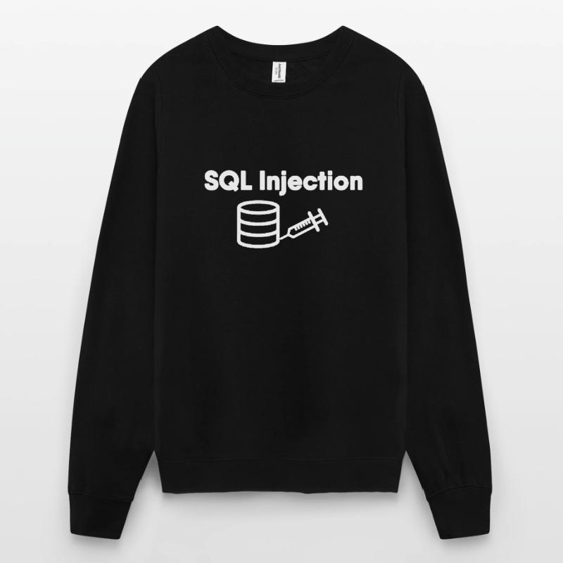 Injection SQL de base de données Sweat-shirt Unisexe