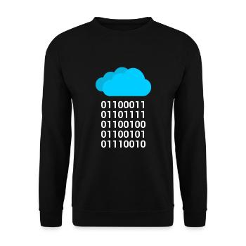 Informatik Geschenk - Unisex Pullover - Schwarz - Vorne - Alina (178cm) & Michal (187cm)