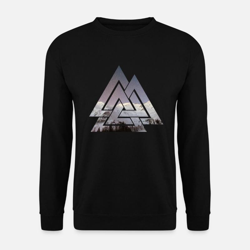 Mountains Nature - Unisex Sweatshirt - black