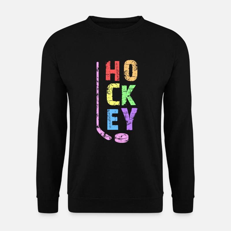Hockey Kinder Geschenk - Unisex Pullover - Schwarz