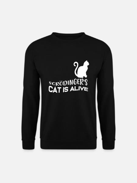 Schrödingers Cat - Unisex Pullover - Schwarz