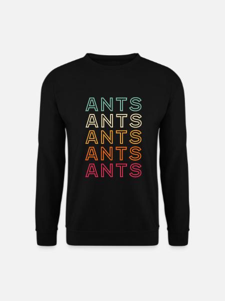 Ant Retro - Unisex Sweatshirt - black