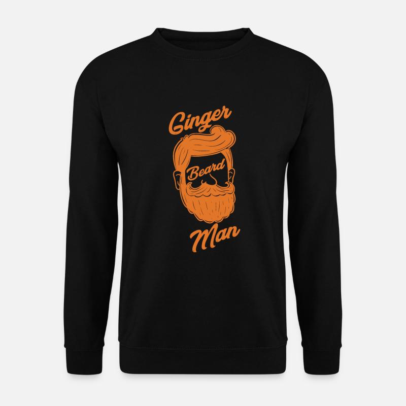 Ginger Beard - Unisex Sweatshirt - black