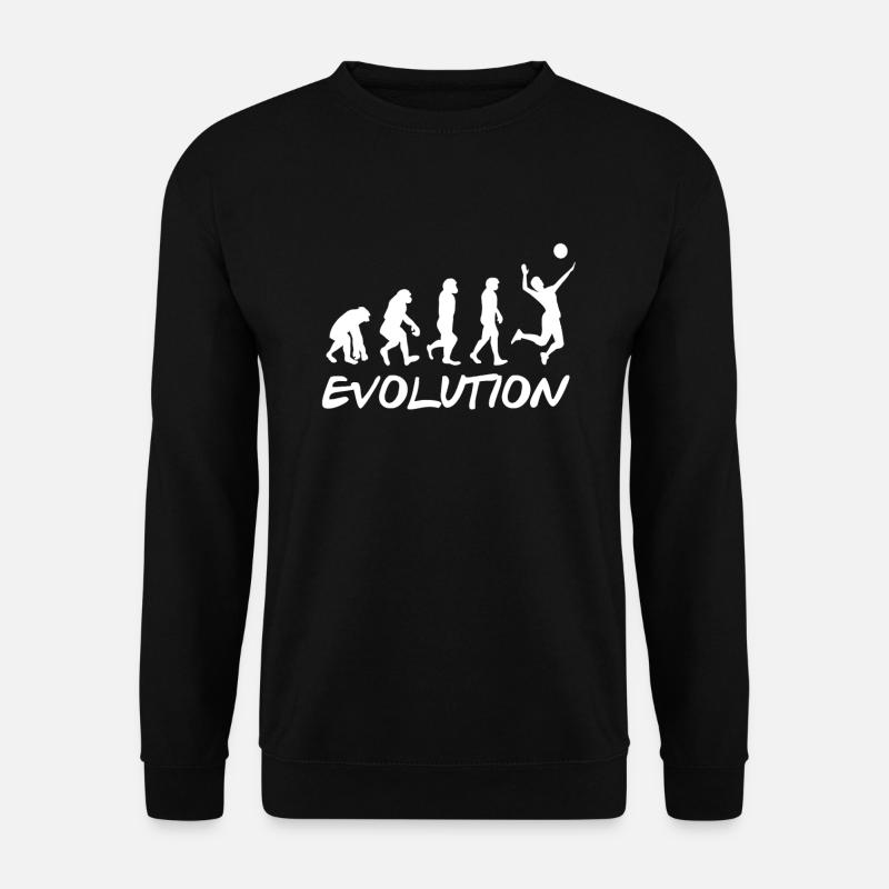 Volleyball Evolution - Unisex Sweatshirt - black