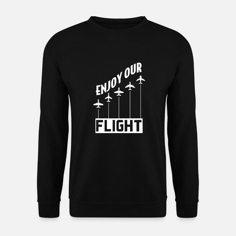 Airline Pilot Aircraft - Unisex Sweatshirt - black