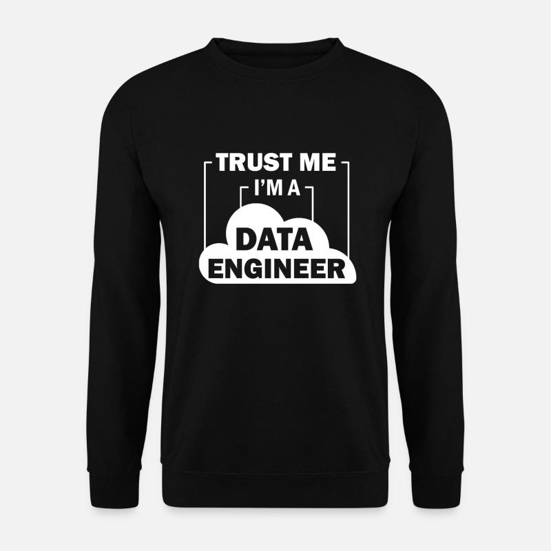 Data Engineer Data Science - Unisex Sweatshirt - black