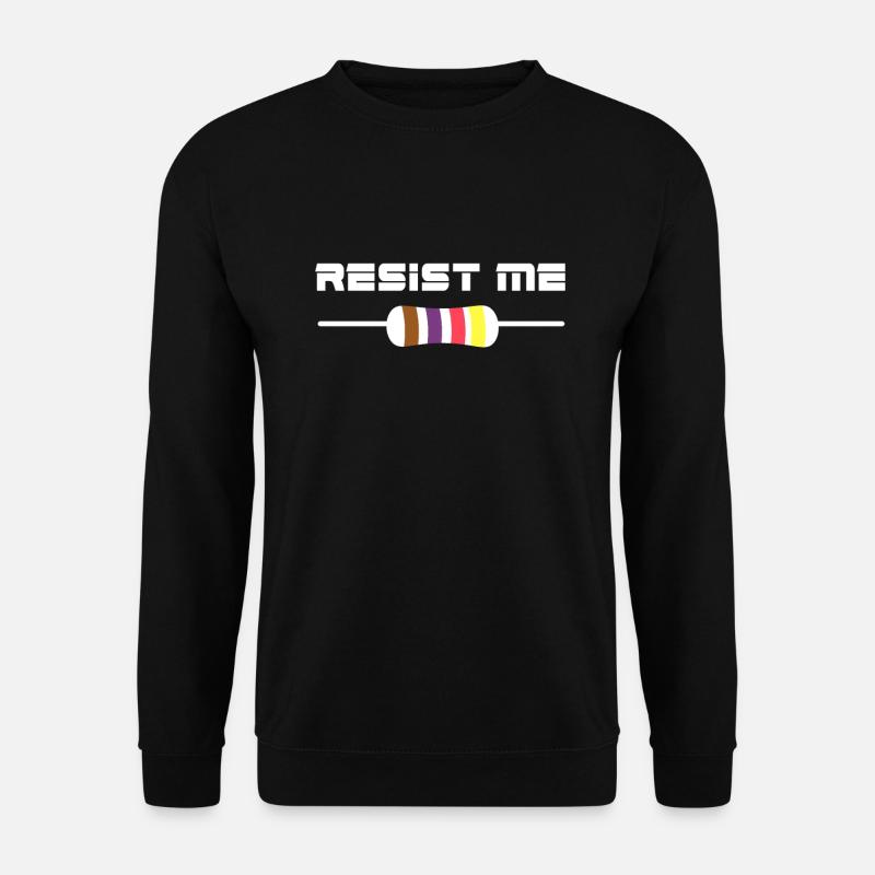 Elektronik Widerstand - Unisex Pullover - Schwarz
