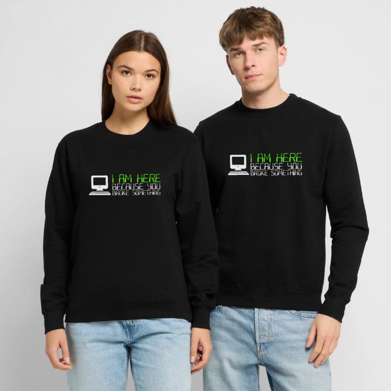 IT Computer IT Support IT Ticket System Unisex Sweatshirt