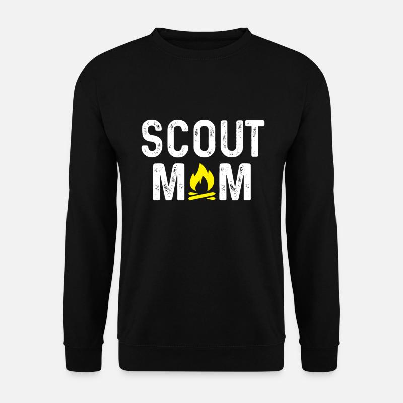 Scout Mom - Unisex Sweatshirt - black