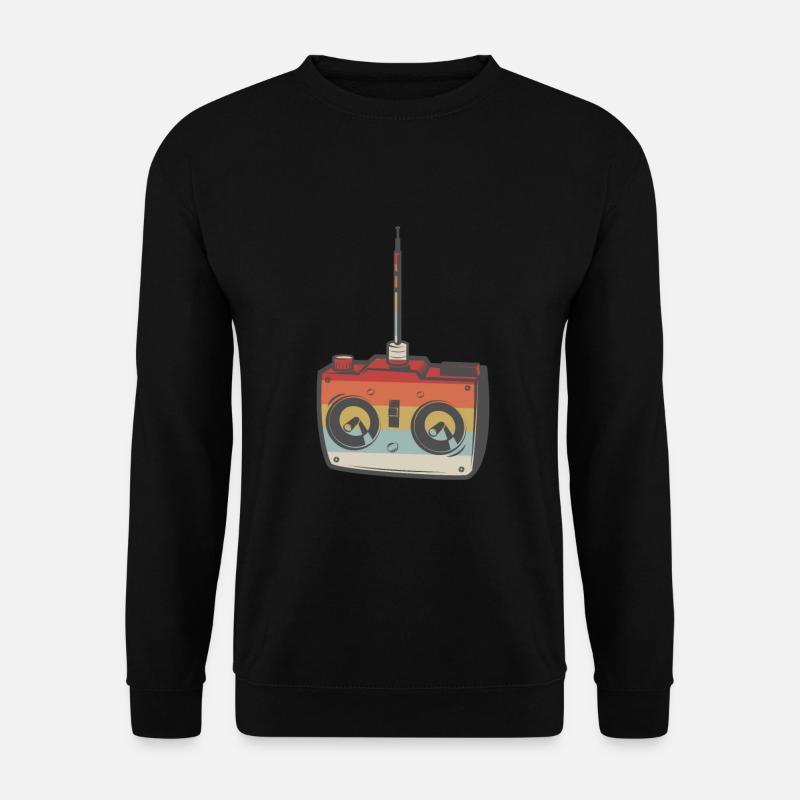Télécommande RC voiture modèle de voiture rétro - Sweat-shirt Unisexe - noir