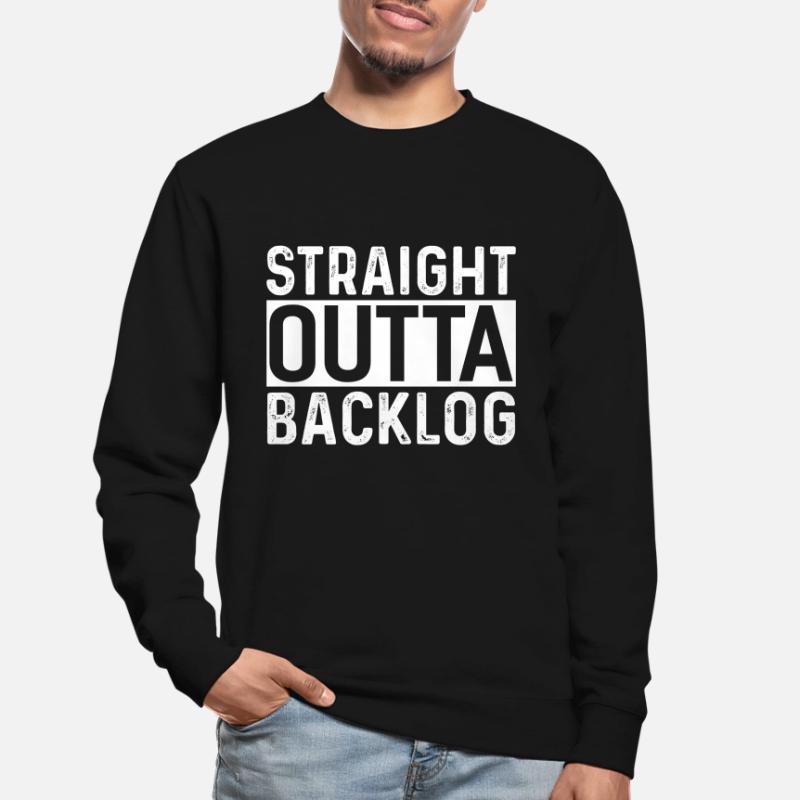 Programmeur Scrum Master Scrum Backlog Sweat-shirt Unisexe