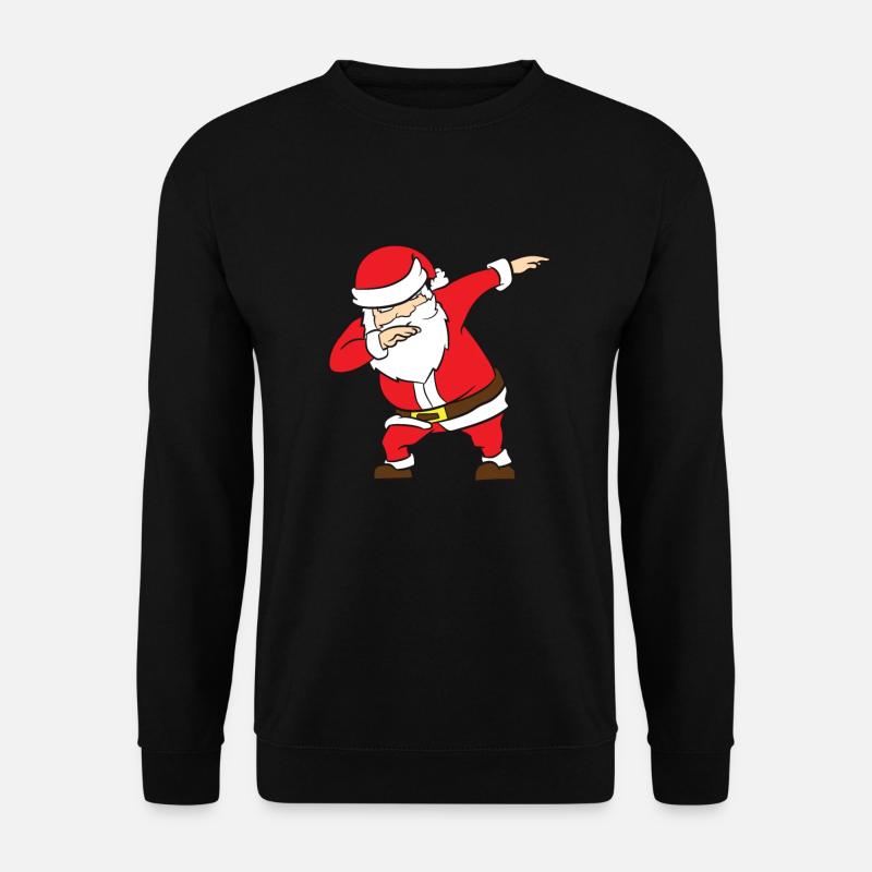 Noël Père Noël Dabbender - Sweat-shirt Unisexe - noir