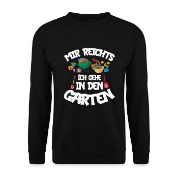 Gärtner,Garten,Landschaftsgärtner Designs für - Unisex Pullover - Schwarz - Vorne - Alina (178cm) & Michal (187cm)