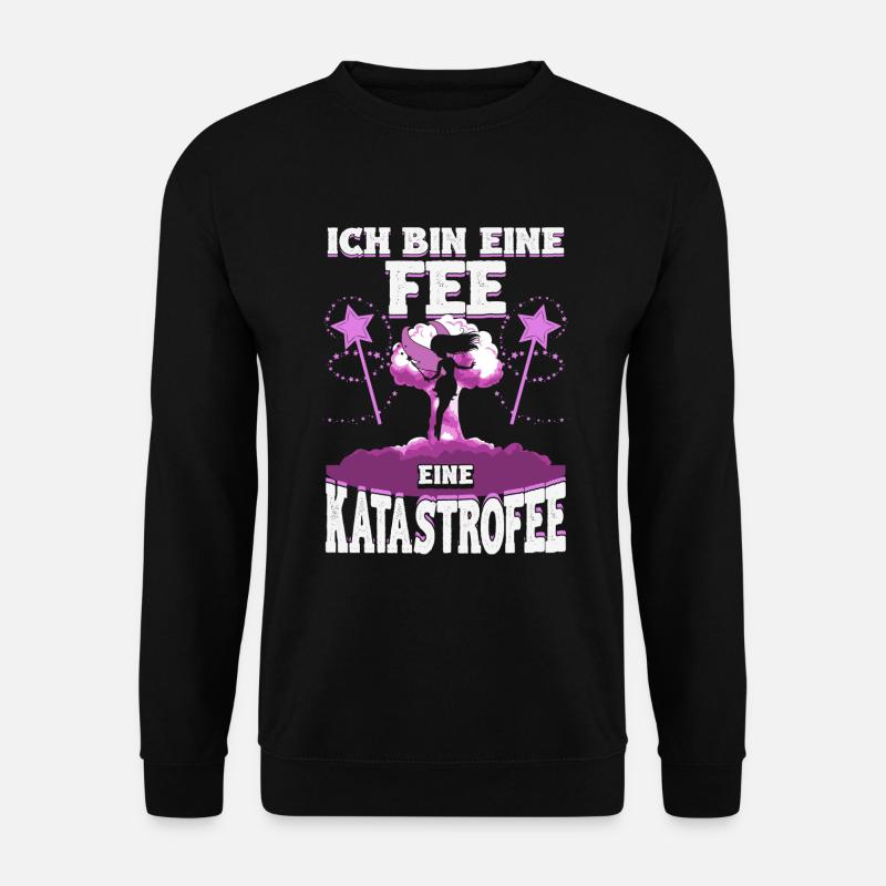 Katastrofee – Chaos mit Feenstaub und Charme - Unisex Pullover - Schwarz
