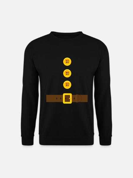 Zwergen Kostüm Zwerge Fantasy Fun - Unisex Pullover - Schwarz