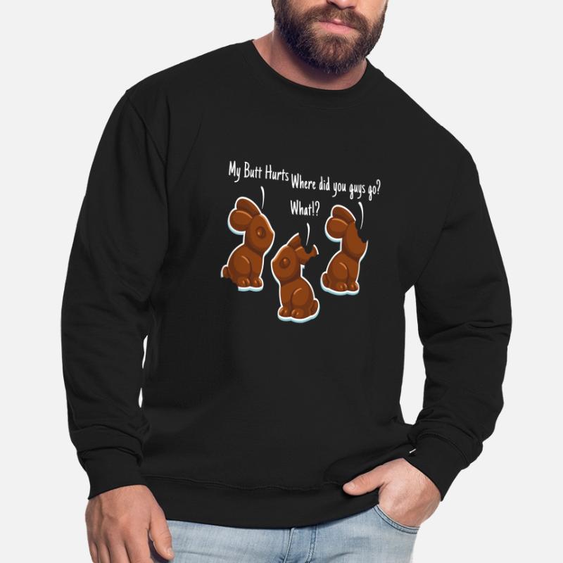 Chocolate Easter Easter Rabbit Unisex Sweatshirt