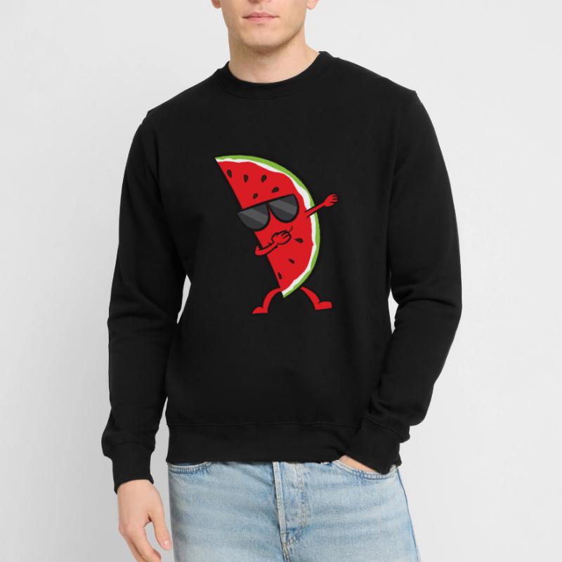 Dab Pastèque Amour Pastèque Sweat-shirt Unisexe