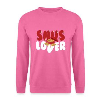 Snus Lover Tobacco Nicotine - Unisex Sweatshirt - pink - Front