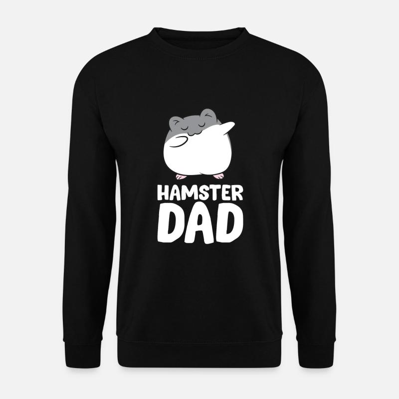 Propriétaire de hamster Père hamster - Sweat-shirt Unisexe - noir