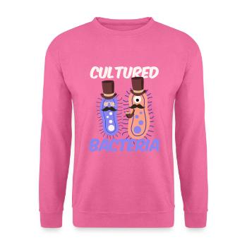 Cultured Bacteria Mikrobiologie Chemie - Unisex Pullover - Pink - Vorne