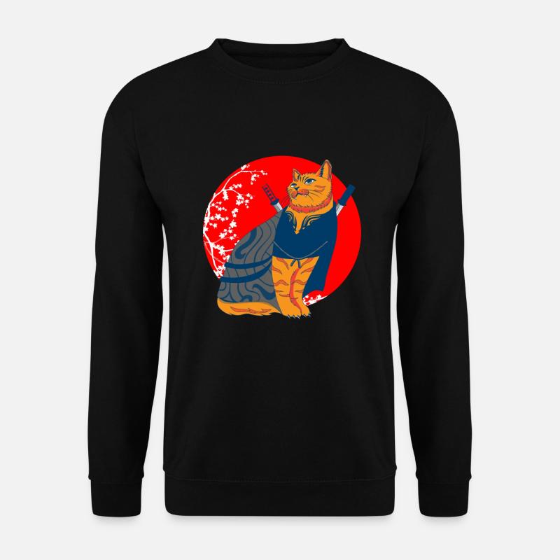 Samurai Japan Fighter Japanese Art - Unisex Sweatshirt - black