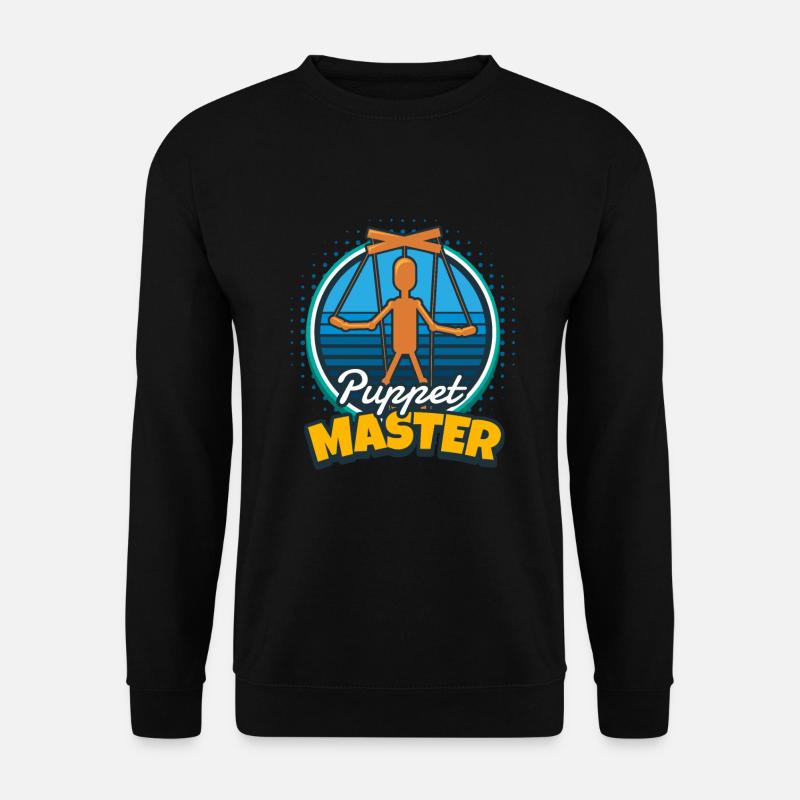 Puppet Master Puppeteer Doll - Unisex Sweatshirt - black