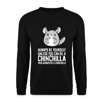 Soyez toujours vous-même, à moins que vous ne puissiez utiliser un - Sweat-shirt Unisexe - noir - Devant - Alina (178cm) & Michal (187cm)