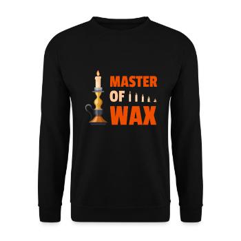 Bougies Master Of Wax Candle Maker - Sweat-shirt Unisexe - noir - Devant - Alina (178cm) & Michal (187cm)