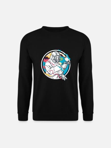 Painter Paint Gun - Unisex Sweatshirt - black