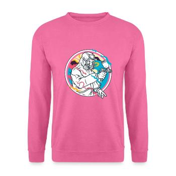 Lackierer Lackierpistole - Unisex Pullover - Pink - Vorne