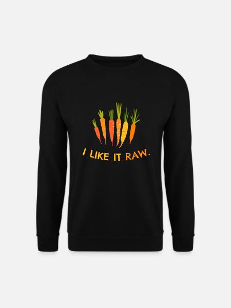 I Like It Möhre Karotten Gemüse - Unisex Pullover - Schwarz
