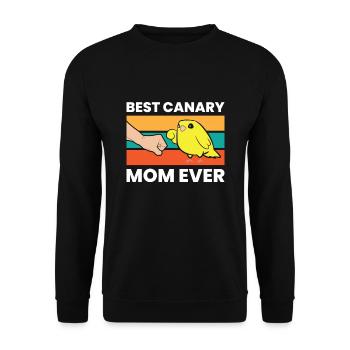 Meilleure mère canarienne de tous les temps - Sweat-shirt Unisexe - noir - Devant - Alina (178cm) & Michal (187cm)