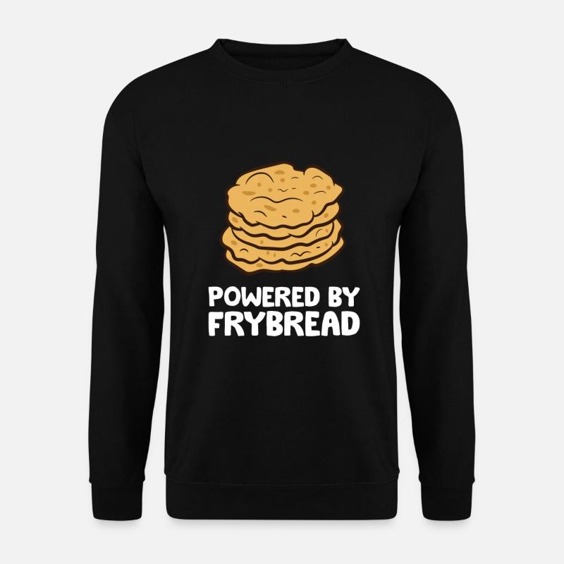 Powered By Frybread - Unisex Sweatshirt - black