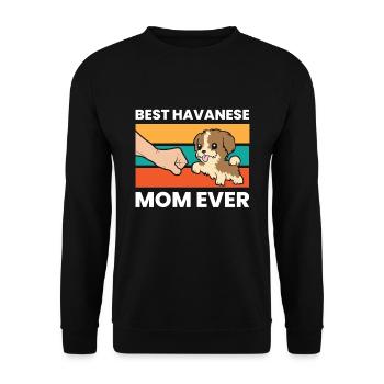 Meilleure maman havanaise de tous les temps - Sweat-shirt Unisexe - noir - Devant - Alina (178cm) & Michal (187cm)