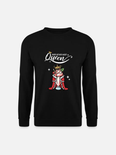 Milkshake Queen Milkshake Milchshake - Unisex Sweatshirt - black