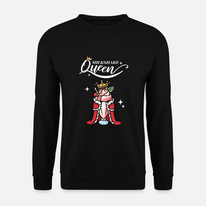 Milkshake Queen Milkshake Milchshake - Unisex Sweatshirt - black