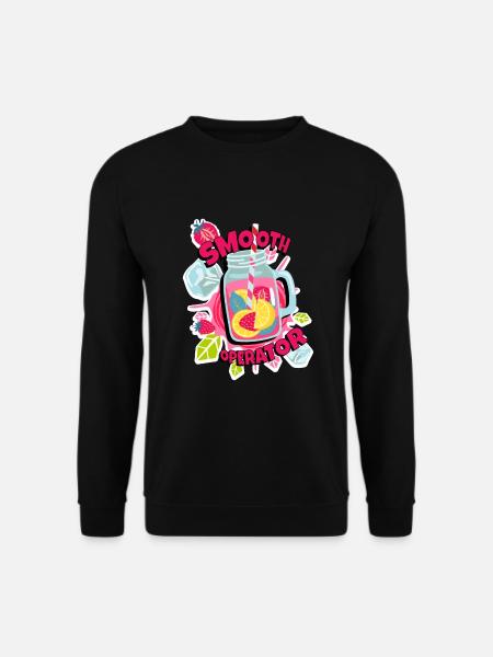 Smooth Operator Smoothies Smoothie - Unisex Pullover - Schwarz