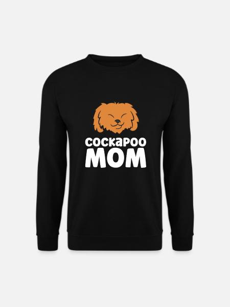 Cockapoo Dog Mama Cockapoo Mom - Unisex Sweatshirt - black