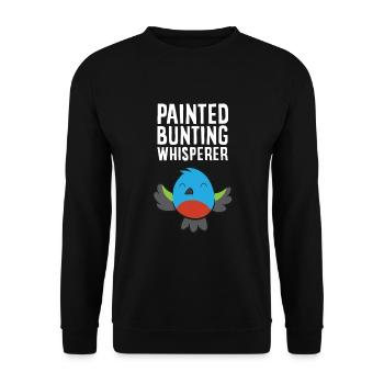 Murmure Papal Finch - Sweat-shirt Unisexe - noir - Devant - Alina (178cm) & Michal (187cm)