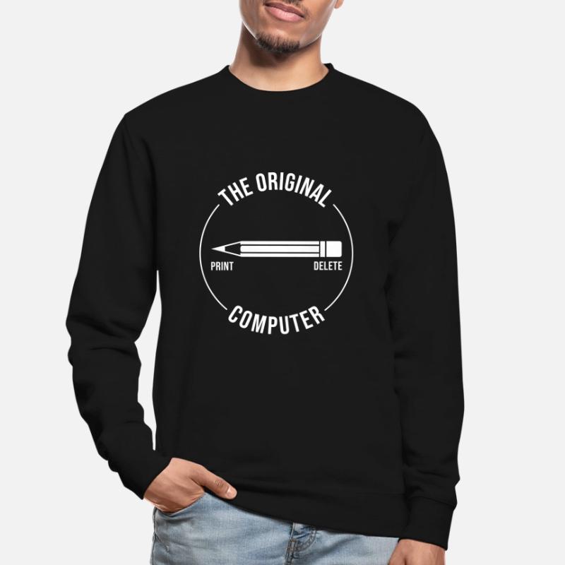 The Original Computer Hack Informatiker Unisex Pullover