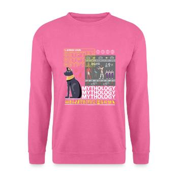 Mythologie égyptienne Egypte Bastet - Sweat-shirt Unisexe - rose - Devant