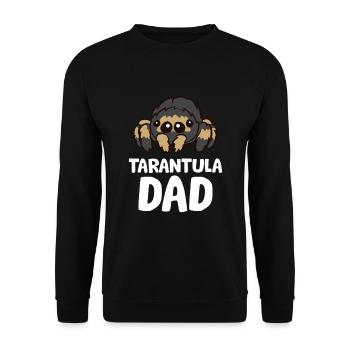 Tarantula Dad Tarantula Spider Owner Funny - Unisex Sweatshirt - black - Front - Alina (178cm) & Michal (187cm)