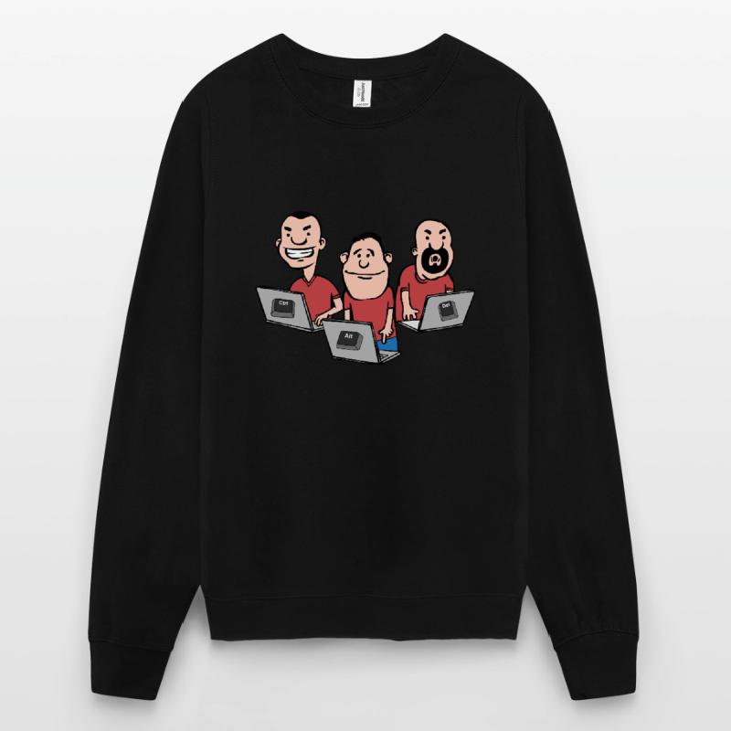 Ctrl Alt Del Hack Informatiker Computer Unisex Pullover