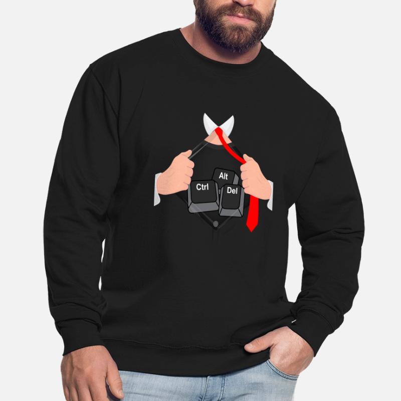 Ctrl Alt Del Hack Computer Scientist Computer Unisex Sweatshirt