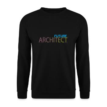 Future Architect Architecture - Unisex Sweatshirt - black - Front - Alina (178cm) & Michal (187cm)