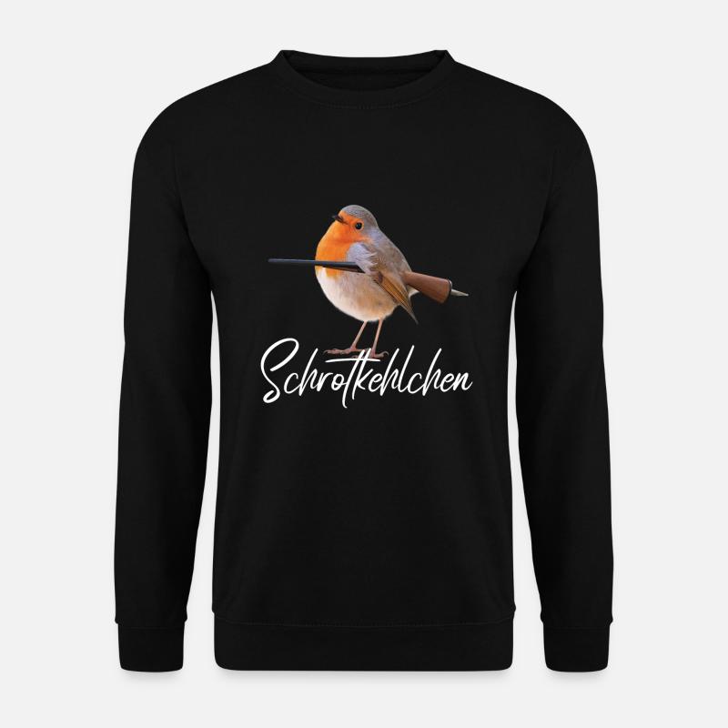 Robin Meme Bird Redkelhlchen - Sweat-shirt Unisexe - noir